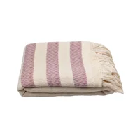 Manta Throw Camaleon 120x180cm Crema/lila