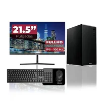 Computador de Escritorio Janus Intel Core I5 10400t Memoria RAM 8GB SSD 512GB Sata Board H470m-hvs Fuente Janus 400W Monitor IPS 21.5" 100hz Windows Preinstalado