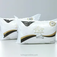 Combo 2 Almohadas Fibra Siliconada Blanco 35x55cm