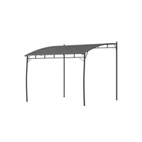 Toldo para Exteriores 300cm x 296cm Gris Carbón con Protección UV