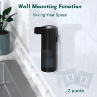 Dispensador Automático de Jabón Líquido Recargable para Montaje en Pared