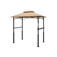 Toldo Emergente para Exteriores 243 cm x 148 cm x 248 cm con Patas Inclinadas