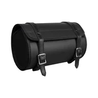 Bolsa de Herramientas para Motocicleta en PVC Negro para Horquilla y Barra Sissy