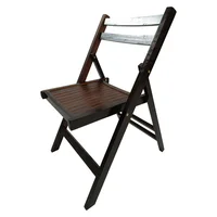 Silla Plegable de Madera Laminada Set de 4 Modelo Folding