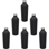 Set de Botellas Térmicas Personalizables Color Blanco y Negro