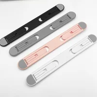 Soporte Ajustable para Computador Portátil Plegable con Base Antideslizante Paquete de Cuatro