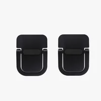 Soporte Invisible para Computador Portátil con Elevación Ergonómica y Ventilación en Color Negro