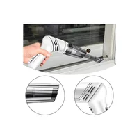 Aspiradora Inalámbrica Plegable de Mano para Automóvil en Color Blanco