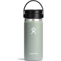 Botella Térmica de Acero Inoxidable Color Verde Agave con Tapa Flex Sip