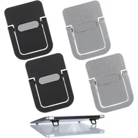 Patas Plegables Adhesivas para Computador y Teclado con Silicona Antideslizante