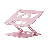 Soporte Ergonómico Ajustable de Aluminio para Computador Plegable y Portátil