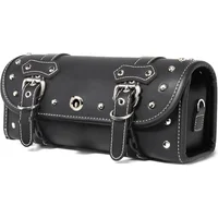 Bolsa de Herramientas para Motocicleta en Cuero PVC para Manillar y Horquilla