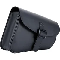 Bolsa de Basculante para Motocicleta en Cuero Sintético Negro