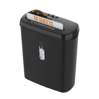 Destructora de Papel en Tiradas para 10 Hojas P-2 Color Blanco Compacta