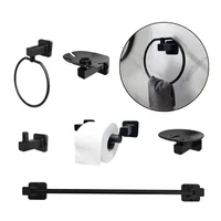Set Juegos de Accesorios Tayrona Negro 6 Piezas Inoxidables
