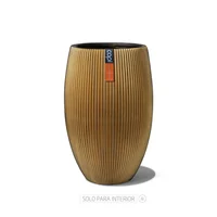 Matera Ceramica Elegant Groove 40X61Cm Dorado