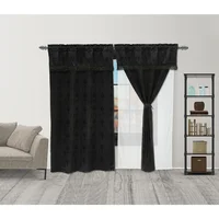 Cortina Fleco Negro 220x270cm de Figuras