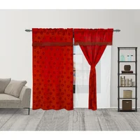 Cortina Fleco Rojo 220x270cm de Figuras