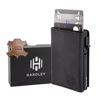 Billetera Hombre de Cuero Hardley Tarjetero Protección Rfid