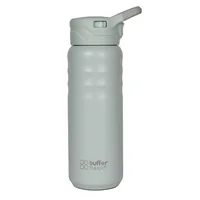 Termo Botella Termica 700ml Buffer Tapa Pitillo Acero Inox