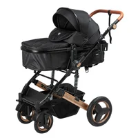 Coche Cuna Moisés de Lujo Román- Eb 163 Negro