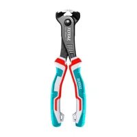 Tenaza Corte Frontal 7" 180mm Cromo Vanadio Total Tools Tht260702