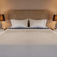 Juego de Sábanas Hotel Experience 300 Hilos 100% Algodón Cagliari Azul King