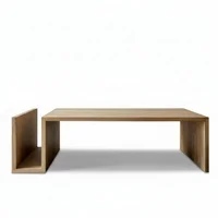 Mesa de Centro Gredel En Roble 100cm x 50cm