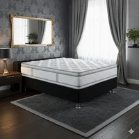 Colchón Antiestres 140x190 + Basecama + 1 Almohada + 1 Protector Colchon