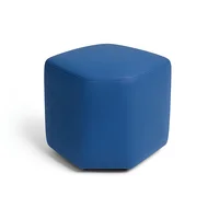 Puff Hexagonal 40x40x42 Azul Rey