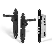 Combo 60mm 3 Bulones Rústica Manija Manija Yale