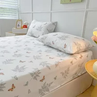 Juego Sábanas Butterfly Print Sencillo