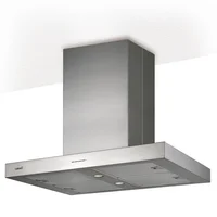 Campana Isla Inox 90 cm Potencia Turbo/Silenciosa/ Luz LED/ Control Electrónico/ Eficiencia A (ISLA SYGMA 900)