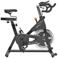 Bicicleta Spinning Evo Voltz Negro Resistencia Fricción Perilla