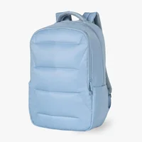 Morral Lugano Puffy Azul Claro