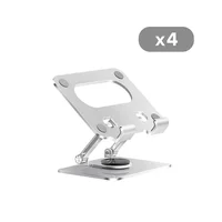 Soporte para Portátil Tablet Ergonomus Ajustable Giro 360° Set X 4 Unidades