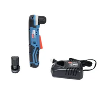 Taladro Atornillador Inalámbrico Angular 3/8 Pulgadas DongCheng 11 N·m 140W 0-800RPM 12V/2.0Ah x 2 Baterías 2.0Ah