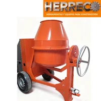 Mezcladora de 1.5 Bultos con Motor Eléctrico Imp 5HP Trifásico 220V 1800RPM