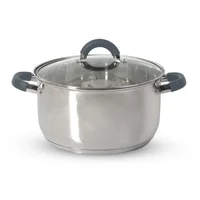 Olla 20 cm Con Tapa Acero Inoxidable