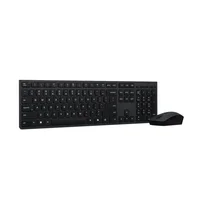 Combo Profesional Lenovo Teclado Mouse Recargable Inalámbrico Español LA Set X 2 Unidades