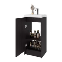 Mueble Lavamanos Syracuse 81x39x33 Rta Wengue