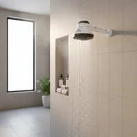 Súper Ducha  Eléctrica Negro/Blanco 110 V Fame
