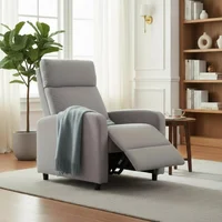 Silla Reclinable Gris Junko 68x82x110 cm
