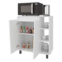 Mueble Microondas Cesena 92x80x41 Rta Kronos Blanco