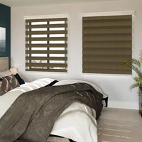 Setx2 Cortina Elegance Capuchino 120x180 cm Novelty Home