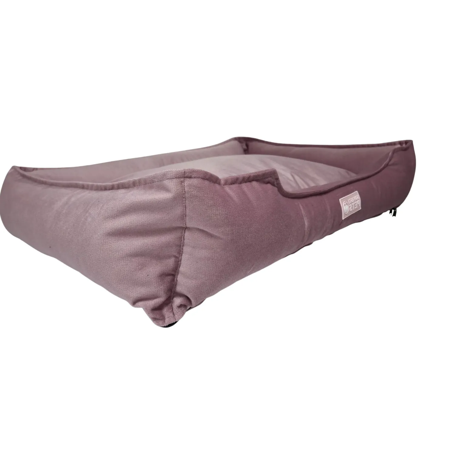 Cama Perro Lujo Grande Rosa 95cm x 75cm 4