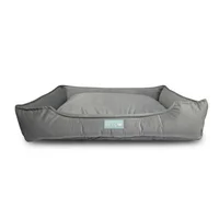 Cama Perro Lujo Grande Gris 95cm x 75cm