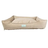 Cama Perro Lujo Grande Beige 95cm x 75cm