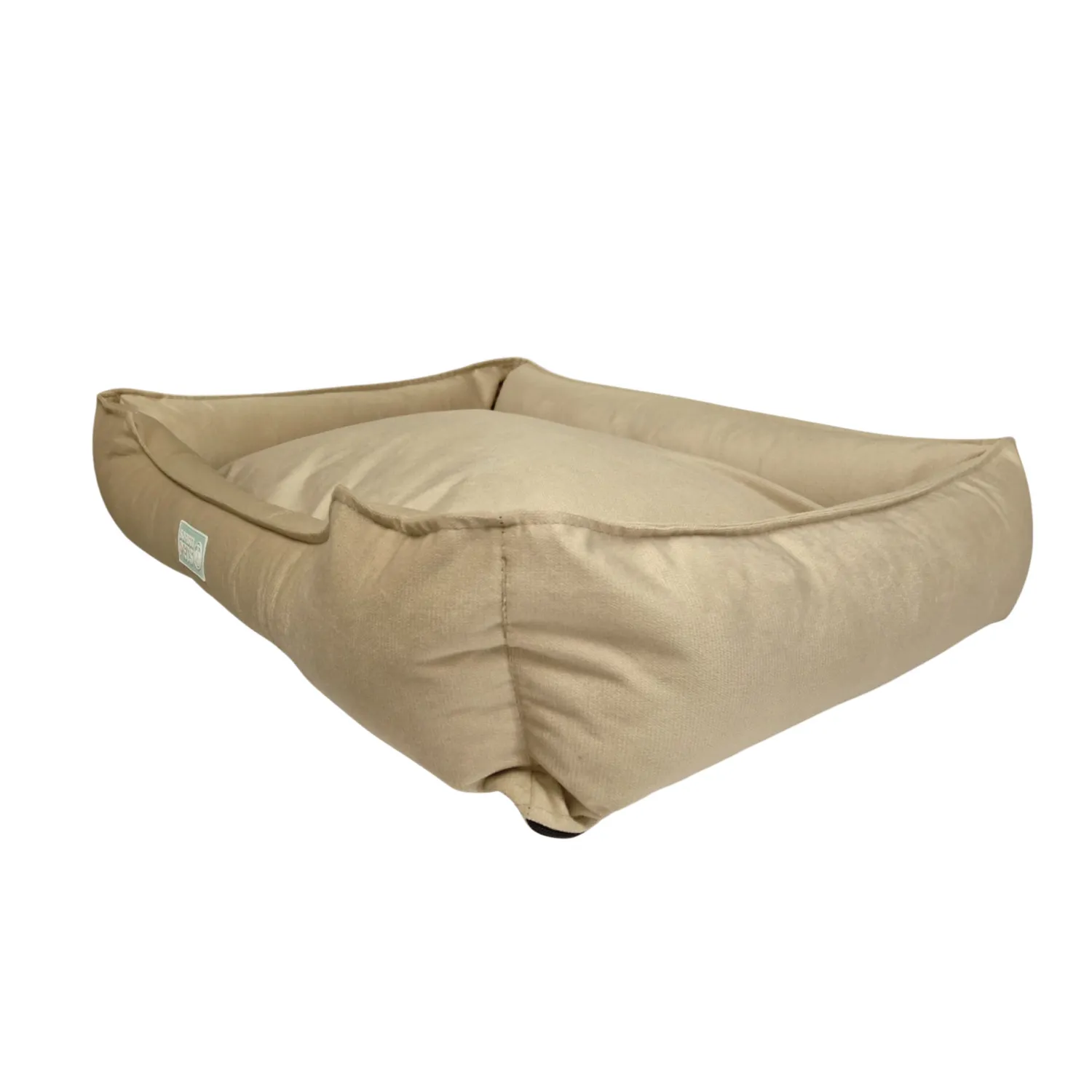 Cama Perro Lujo Grande Beige 95cm x 75cm 3