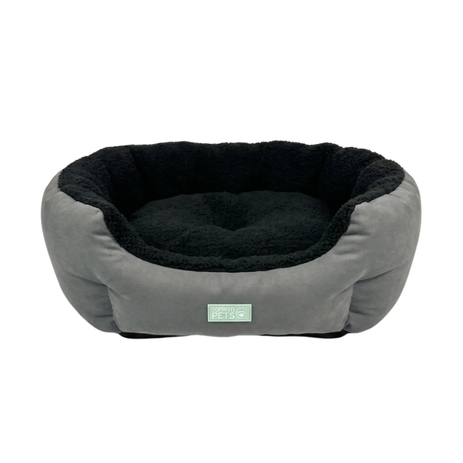 Cama Redonda Mediana Gris 65cm x 60cm